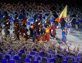 مراسم افتتاح دورة الألعاب الآسيوية بأندونيسيا