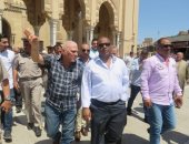 مدير أمن الغربية يتفقد خدمات تأمين مسجد السيد البدوى بطنطا