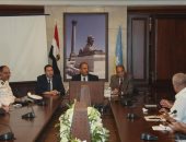 محافظ الاسكندرية يجتمع بمديري إدارة المرور و شرطة المرافق استعدادا  لعيد الاضحى