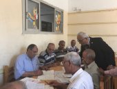 رئيس امتحانات الثانوية يتفقد سير أعمال التقدير ومؤشرات نتيجة الدور الثانى