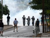 صور..اشتباكات عنيفة فى هندوراس خلال مظاهرة لطلاب يطالبون بخفض رسوم النقل