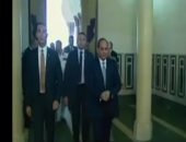 بسام راضى: الرئيس السيسى يتفقد عددا من المشروعات بمنطقة هضبة الجلالة
