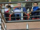 صورة .. أجيرى والخطيب فى مباراة الأهلى ووادى دجلة