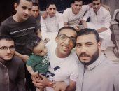 قارئ يشارك صحافة المواطن بصور سليفى مع أصدقائه وعائلتة بعد صلاة العيد