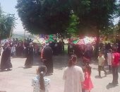 فرقة الفنون الشعبية بقصر ثقافة المنيا تحتفل بثالث أيام عيد الاضحى 