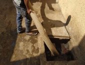 مياه القناة تنهى مشكلة هبوط خط صرف الجزيرة الوسطى بتجارى الإسماعيلية