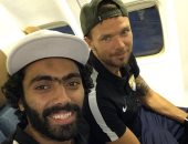 صور.. حسين الشحات يغادر إلى القاهرة مع العين لخوض السوبر الإماراتى