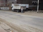 حملة للنظافة والتجميل بمدينة أخميم بسوهاج