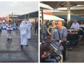 صورة اليوم.. "يا راجعين من عند النبى الغالى هنيالكم وعقبالى"