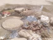 إضبط مخالفة: مياه الصرف الصحى تغرق منطقة حى الزهور بمدينة بلبيس