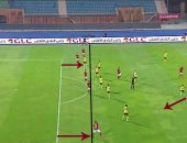 برنامج الأوتوكاد يؤكد صحة هدف الأهلى فى دجلة 