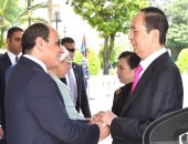 الرئيس السيسي ونظيره الفيتنامى يبحثان تعزيز العلاقات السياسية والتجارية والعسكرية