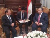 وكيل مجلس النواب يلتقى السفير الصيني ويؤكد عمق العلاقات بين البلدين.. صور