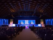 رابطة العالم الإسلامى متحدثا باسم الحضارة الإسلامية فى لقاء "بناء الجسور" بإيطاليا