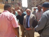  محافظ بورسعيد يوجه بسرعة انتهاء أعمال تجهيز رصف شوارع منطقة بورتكس