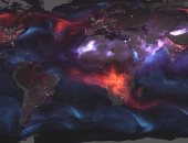 خريطة لـ ناسا تكشف عن حرائق الغابات والعواصف الاستوائية حول العالم