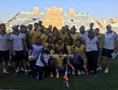 تورتة لثنائى الإسماعيلي بعد الانضمام للمنتخب 