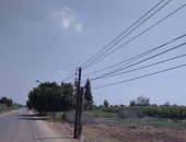 كهرباء جنوب الدلتا: عامود كهرباء قرية " دنوشر "بالمحلة من اختصاص الوحدات المحلية