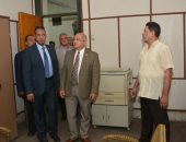 رئيس جامعة أسيوط يتفقد وحدات ومرافق الحرم الجامعى استعدادًا لبدء الدراسة