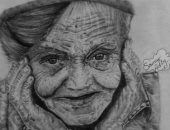 قارئة تشارك صحافة المواطن بموهبتها.. وتؤكد: أتمنى يكون الرسم مجال عملى 