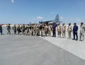 وصول عدد من القوات الأمريكية للمشاركة فى تدريبات النجم الساطع 2018