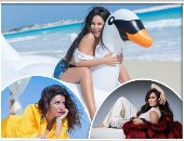 "اتفرج ع الحلاوة حلاوة".. الفنانات يرفعن شعار "فى الصيف لازم نتصور".. دينا الشربينى تستعرض جمال برج الحوت.. مايا دياب "أفريكانو خالص".. غادة عادل بـ"الأصفر بعد الطلاق".. ورانيا فريد شوقى "أحلى بربيل ده ولا ايه"