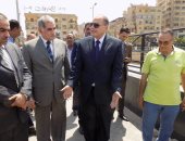 محافظ الفيوم يتفقد محطة القطار وقصر الثقافة