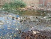 مياه الصرف الصحى تحاصر قرية بمركز زفتى والمواطنون يستغيثون