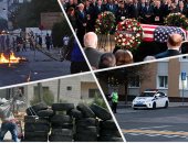 صور.. العالم هذا المساء.. وصول جثمان جون ماكين لمبنى الكونجرس الأمريكى.. مقتل زعيم متمردى شرق أوكرانيا فى انفجار.. إصابة 240 فلسطينيا فى غزة برصاص الاحتلال.. ومحتجون عراقيون يشتبكون مع قوات الأمن فى البصرة