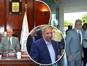 المحافظون يُظهرون العين الحمرا فى أول يوم عمل.. محافظ كفر الشيخ يبدأ يومه الأول بـ"الصلاة".. ويحذر قيادات المحافظة: أنا أكثر  حد حول مسئولين للنيابة.. محافظ السويس الجديد: مستوى النظافة سىء وحق المواطن ينتقدنا