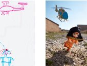 الفن يهزم الآلة العسكرية.. "ألعاب الحروب" تجربة مصور لعلاج أطفال العنف