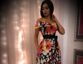 ميريهان حسين ترفع شعار "الدنيا ربيع" فى أحدث إطلالة بتوقيع أحمد عبد الله