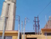 اضبط مخالفة ..عامود كهرباء ضغط عالى داخل حرم مسجد بالدقهلية