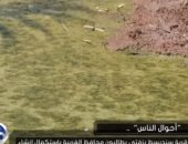 شاهد.. أهالى قرية "سندبسط بزفتى" يطالبون محافظ الغربية باستكمال مشروع الصرف الصحى