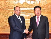 صور.. الرئيس السيسى يشيد بخصوصية العلاقات بين مصر والصين