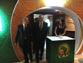 الخطيب يصل حفل قرعة دورى أبطال أفريقيا 
