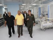 محافظ المنوفية يتفقد الاستعدادات النهائية للمستشفى العسكرى بشبين الكوم