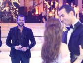 صور.. تفاصيل أزمة سامو زين بسبب نظرة عروس له فى حفل زفافها