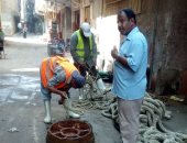 استجابة لـ"صحافة المواطن".. "مياه الجيزة" ترد على شكوى انتشار مياه صرف ببشتيل