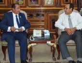 محافظ شمال سيناء يلتقى رئيس جامعة العريش