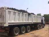 رفع 300 طن مخلفات من مصنع السماد العضوى بسوهاج