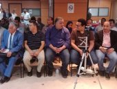 صور .. بدء اجتماع الناشرين المصريين وهيئة الكتاب لمناقشة تفاصيل معرض الكتاب