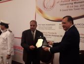 صور.. مؤتمر  قطاع الخدمات الطبية بوزارة الداخلية يكرم رئيس جامعة الأزهر 