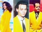 هنيدى مداعباً غادة عادل: "بتقلدينى فى لبس البدلة الصفراء"