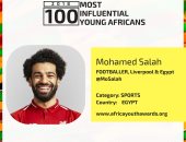 اختيار محمد صلاح بقائمة أكثر الأفارقة تأثيراً فى 2018