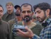 شاهد.. محمد بن راشد يشارك فى مزاد كينلاند للخيول بولاية كنتاكى الأمريكية