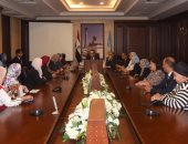 وفد من المجلس القومى للمرأة يزور الإسكندرية