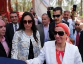 صور.. وزيرة البيئة تتفقد منظومة تطوير مكامير الفحم برشيد بالبحيرة