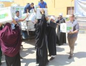 لليوم الثالث.. قافلة الأزهر لشمال سيناء توزع 1500 عبوة غذائية وكسائية 