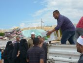 قافلة الأزهر لشمال سيناء تختتم أعمالها بتوزيع 2000 عبوة غذائية وكسائية